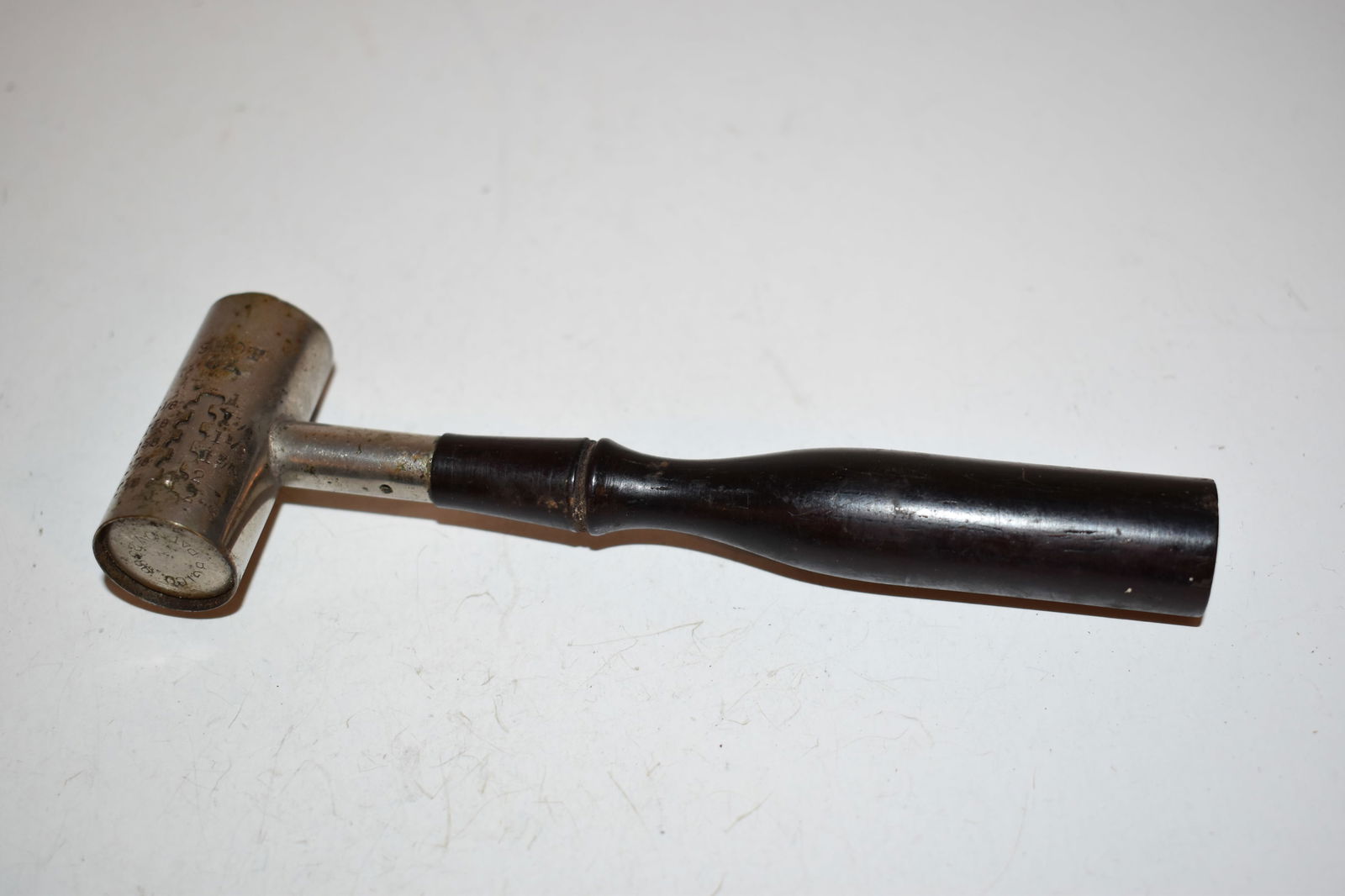 Vintage Brown Handle Adjustable Shotshell Powder Drams Measure Dipper