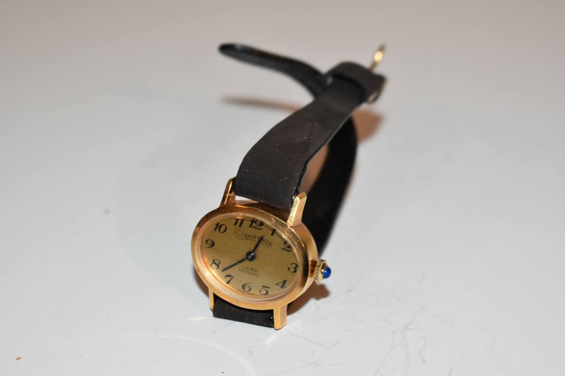 vintage dufonte lucien piccard winding working watch: vintage dufonte lucien piccard winding working watch Please view all photos as they are part of the description and condition of this Item, Feel free to contact me with questions or picture requests!