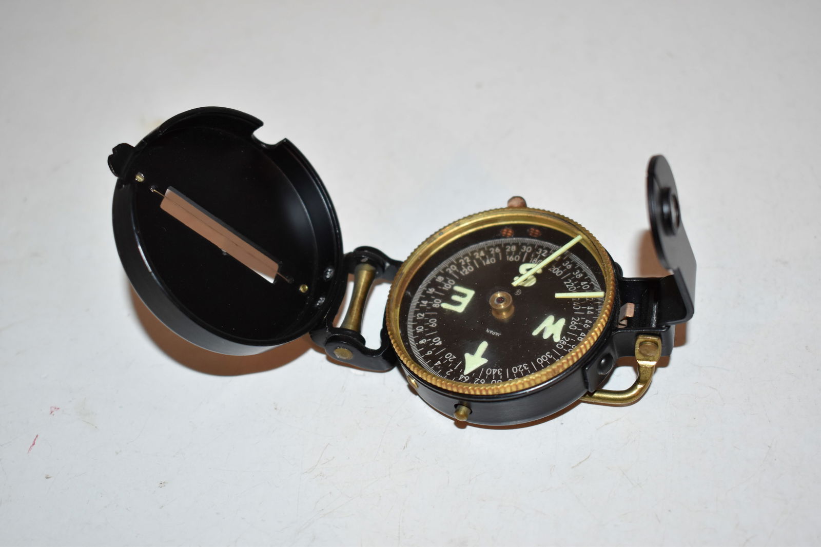 Vintage Engineer Compass glo in the dark Japan (1 of 5)