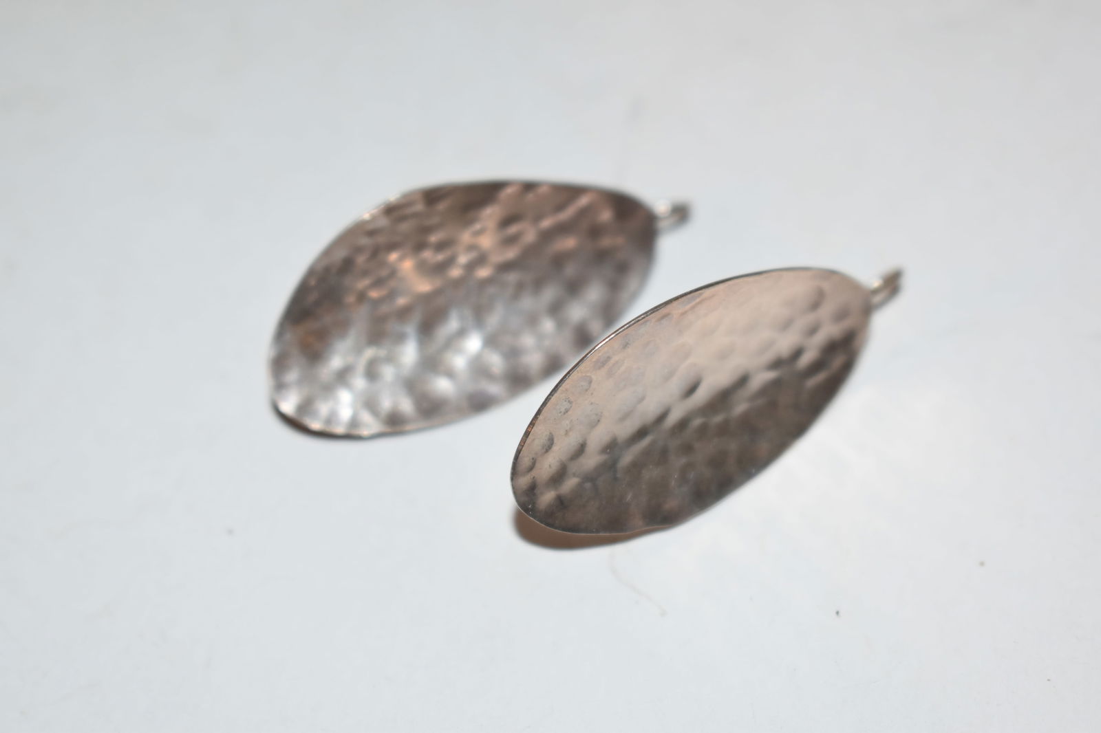 Vintage Sterling Silver leaf Earrings (1 of 3)