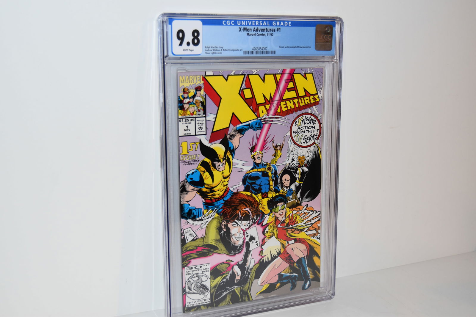 Vintage Comic Book X-Men Adventures Season I #1 CGC 9.8 1992 1st app. Morph (1 of 2)