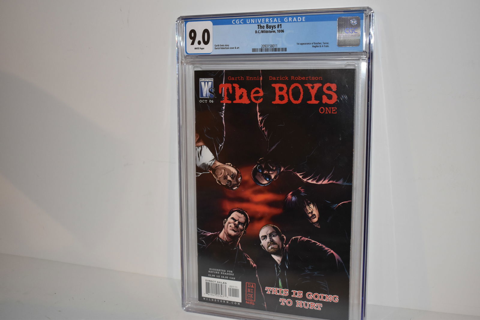The Boys #1 CGC 9.0 DC Wildstorm Comics 1st Appearance (1 of 2)
