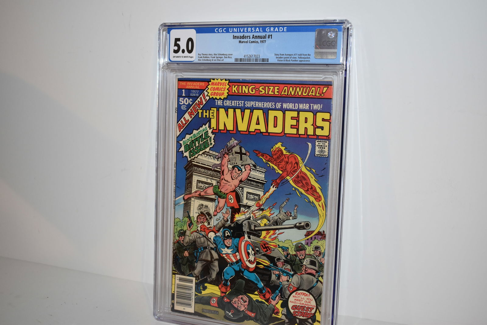 The Invaders King-Size Annual 1 - 1977 5.0 Vision and Black Panther App (1 of 2)