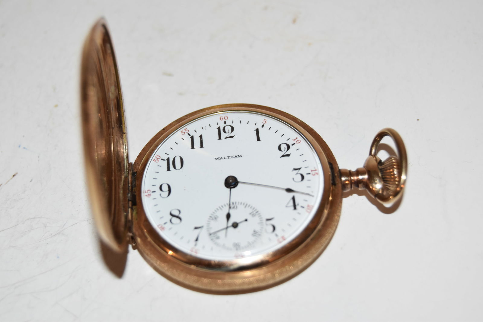 Antique Waltham Pocket Watch 1893-1894 Nice Gold Filled works and looks great!!! (1 of 6)
