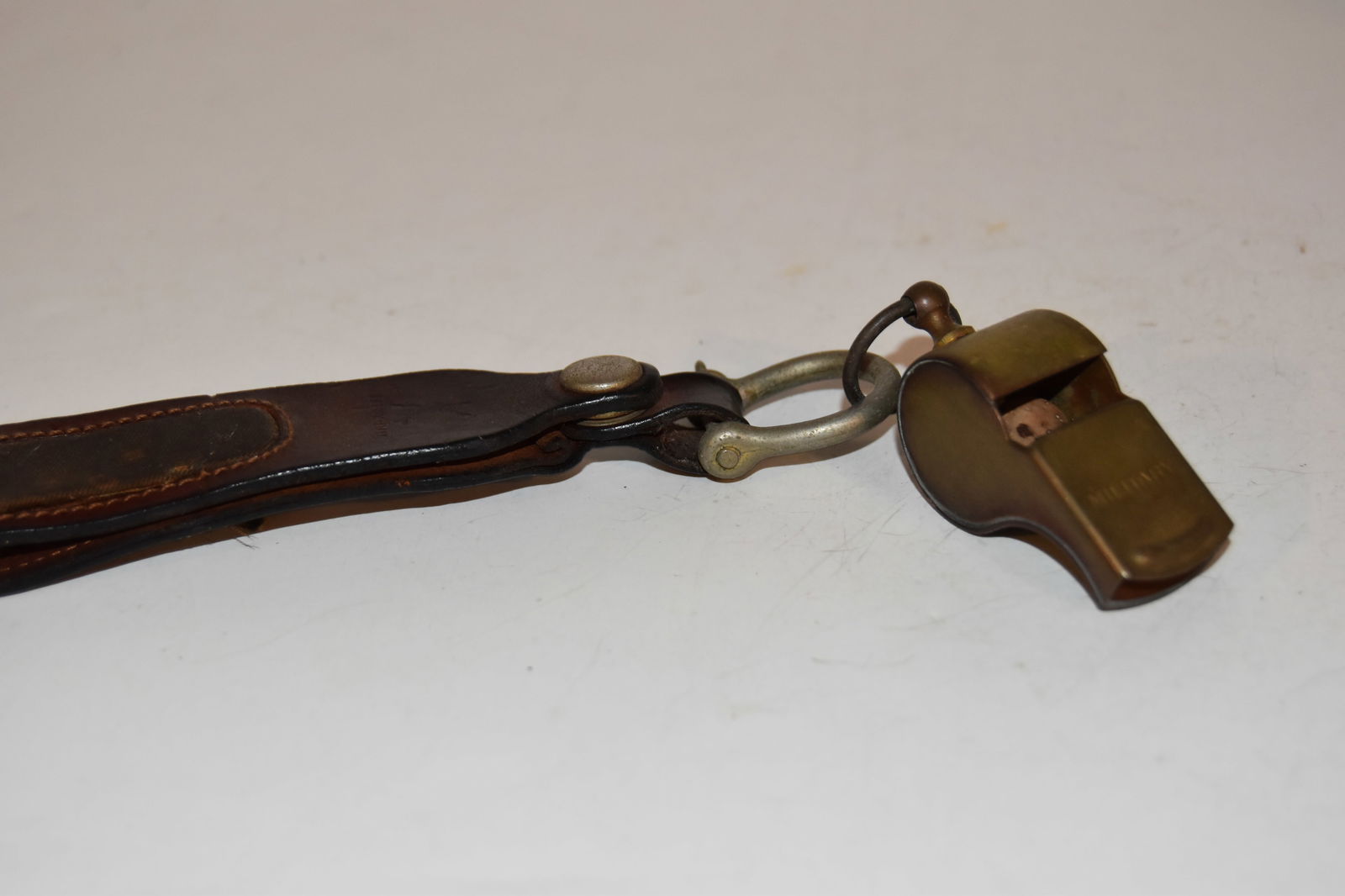 Vintage WWII Brass US Army Military Whistle USA Made (1 of 4)