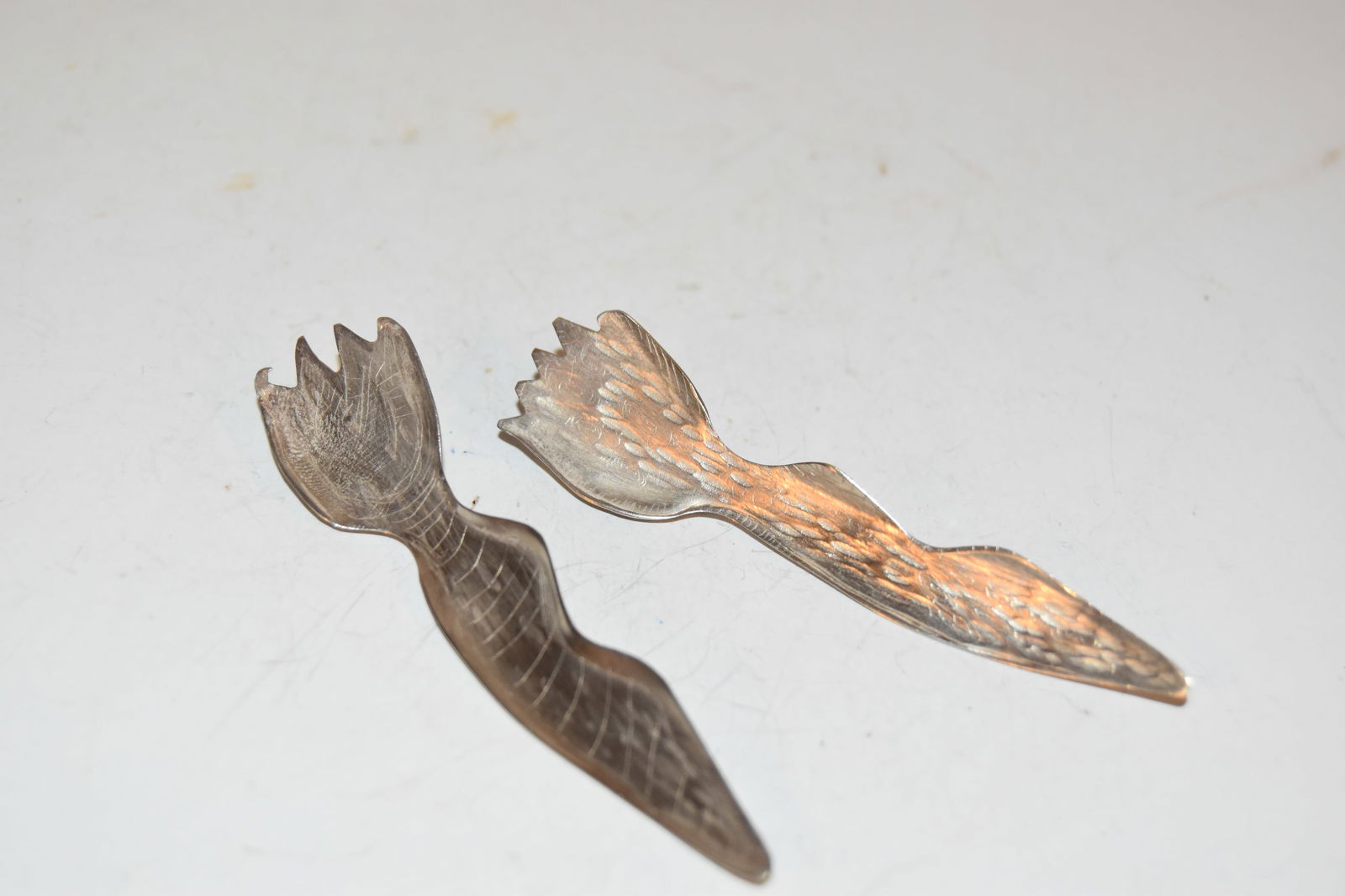 hawman sterling silver navajo flower earrings (1 of 3)