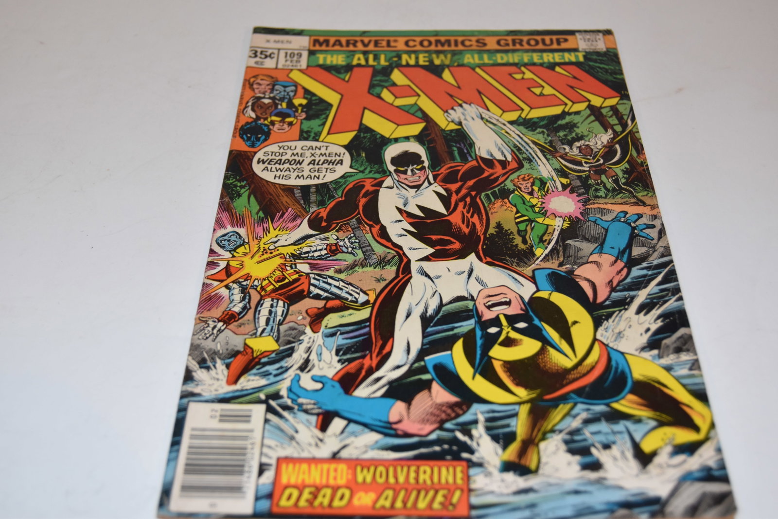 X-Men #109 1st Appearance Weapon Alpha Guardian Chris Claremont Story: X-Men #109 1st Appearance Weapon Alpha Guardian Chris Claremont Story Please view all photos as they are part of the description and condition of this Item, Feel free to contact me with questions or p