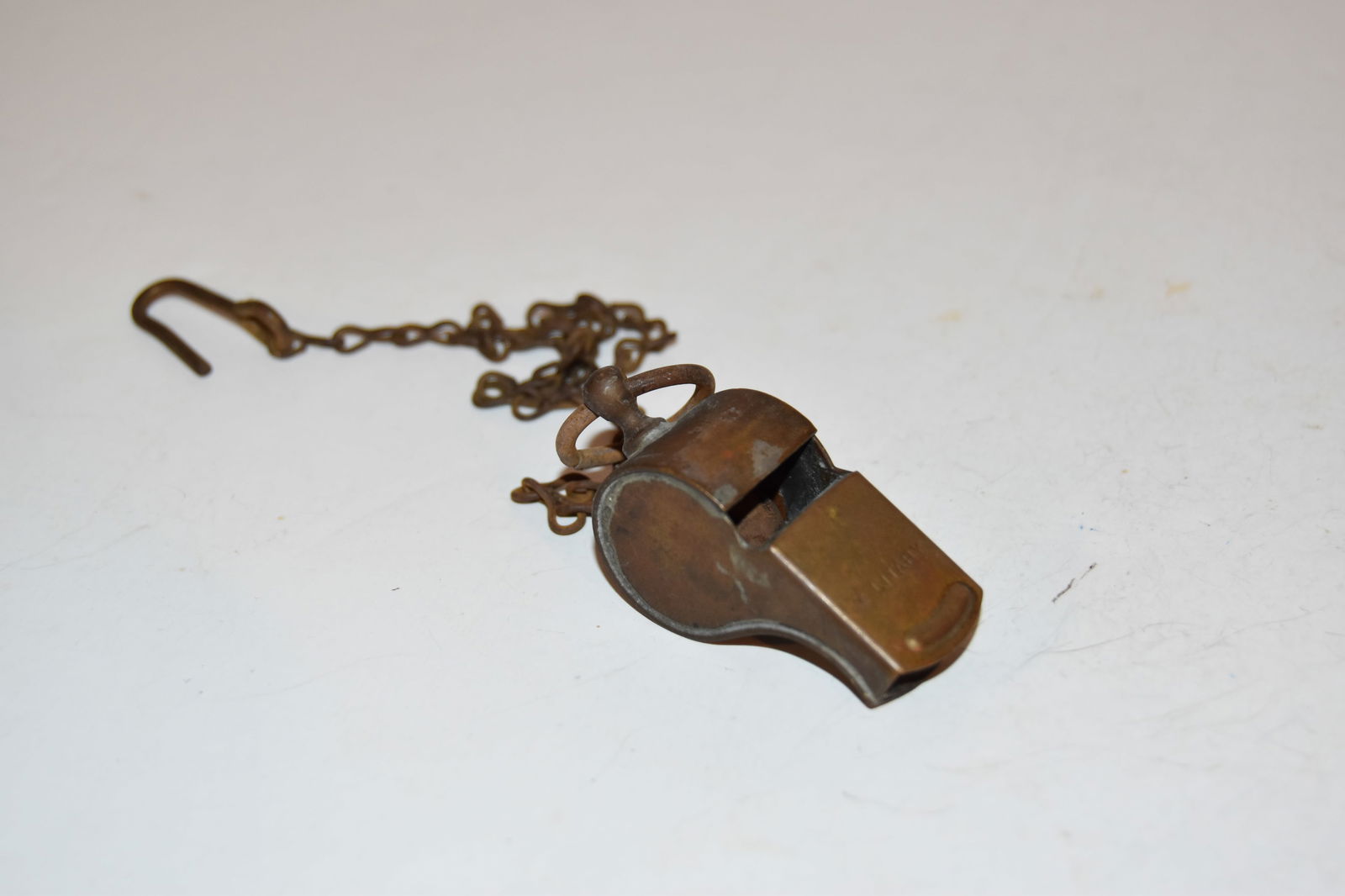 Vintage WWII Brass US Army Military Whistle USA Made (1 of 4)