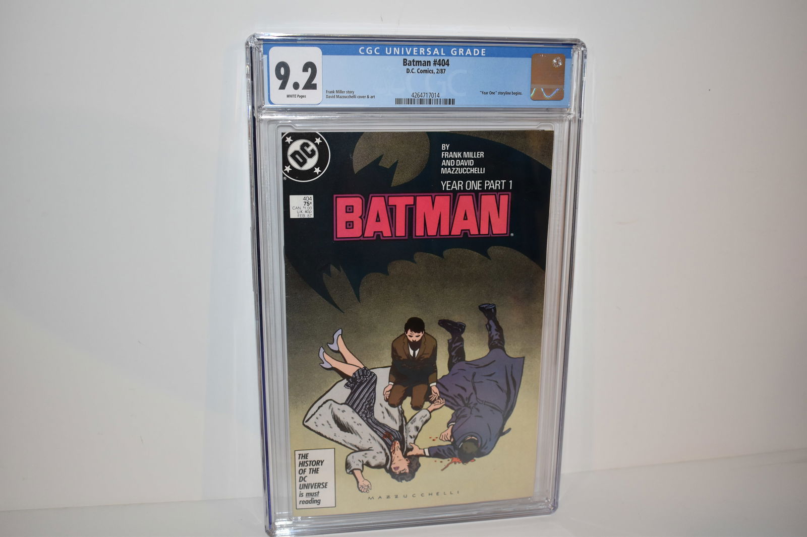 Batman 404 Year One CGC 9.2 White Pages!!! Frank Miller Goodness (1 of 2)