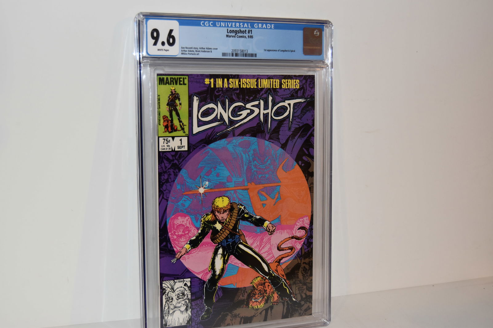 Vintage Comic Book Long Shot #1 CGC 9.6 (1 of 2)