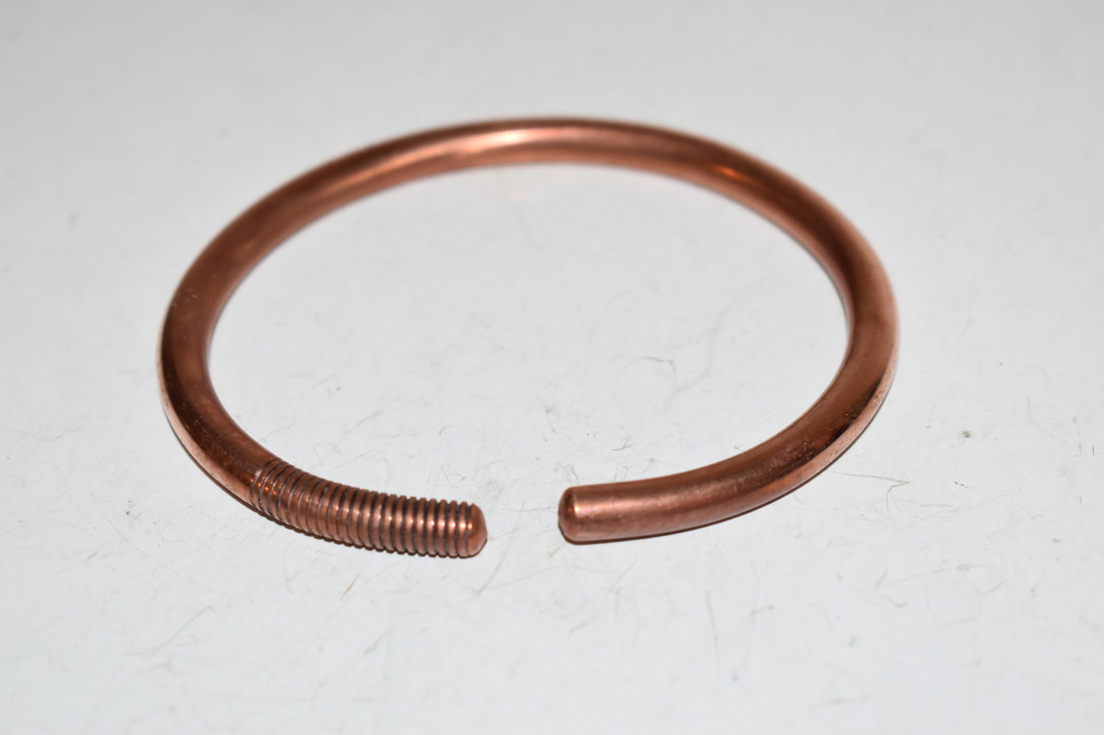 Vintage solid copper Bracelet 8" (1 of 3)