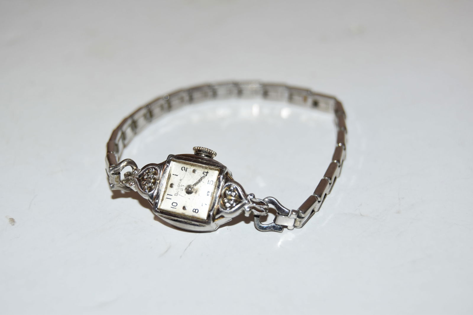 Bulova La Petite 23 Jewels Fashioned Diamond Watch