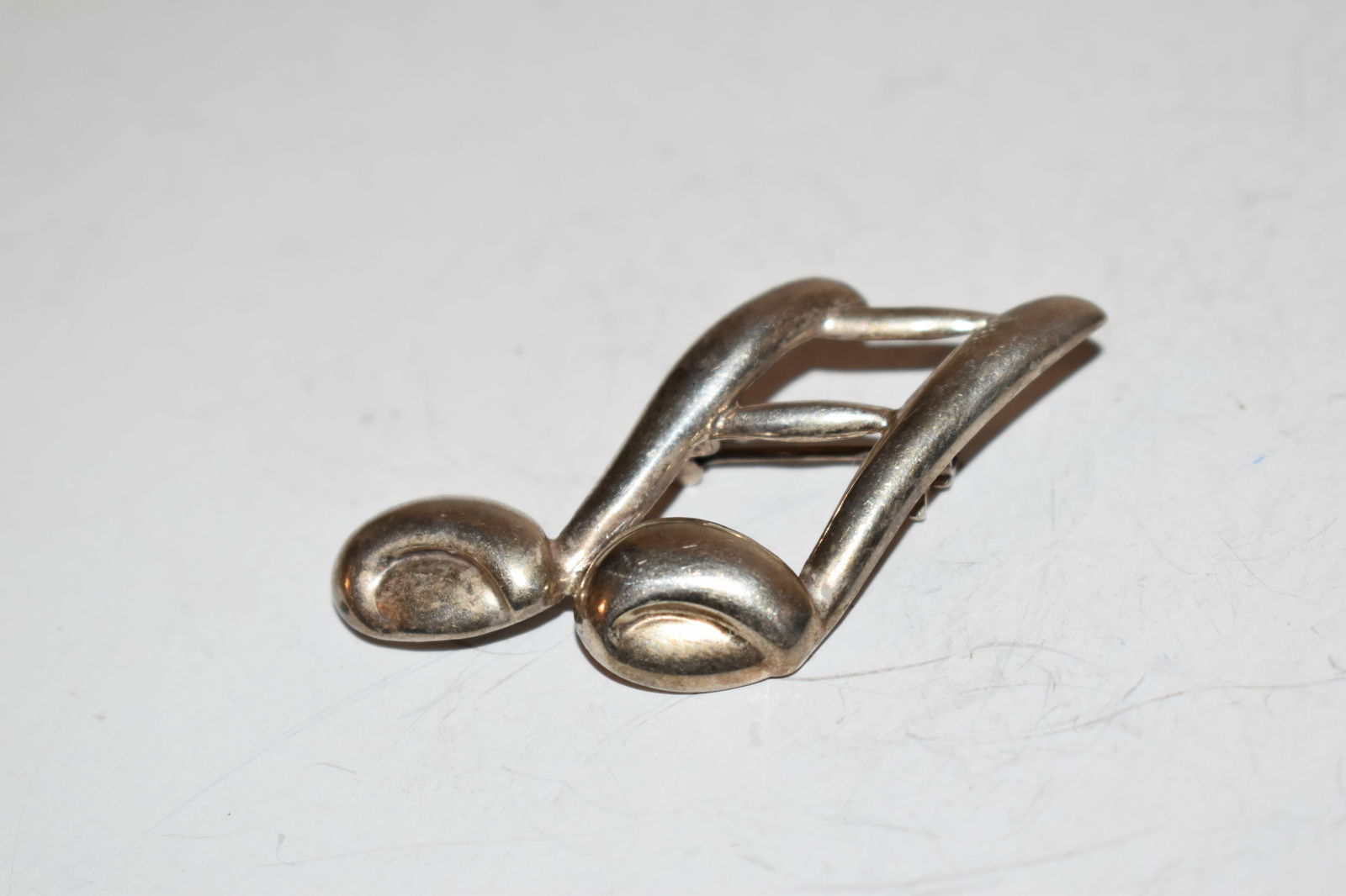 Vintage Sterling Silver music  Brooch (1 of 4)