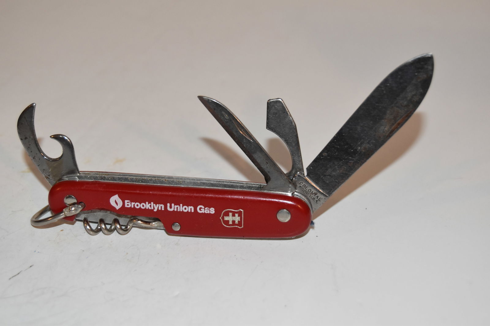 vintage Pocket Knife colonial USA pocket knife CAMPER Multi Tool (1 of 3)