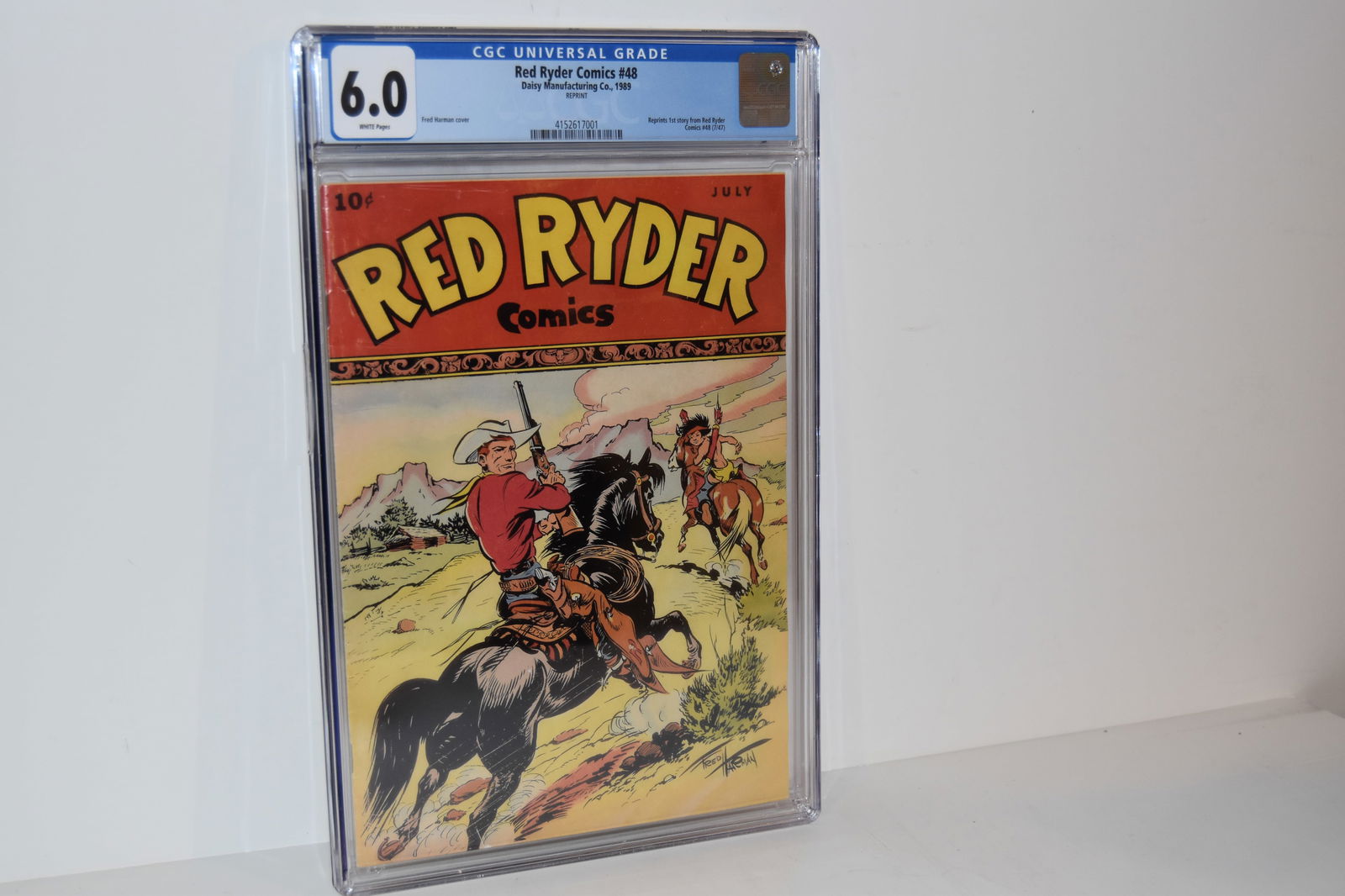 Vintage Comic Book Red Ryder #48 CGC 6.0 (1 of 2)