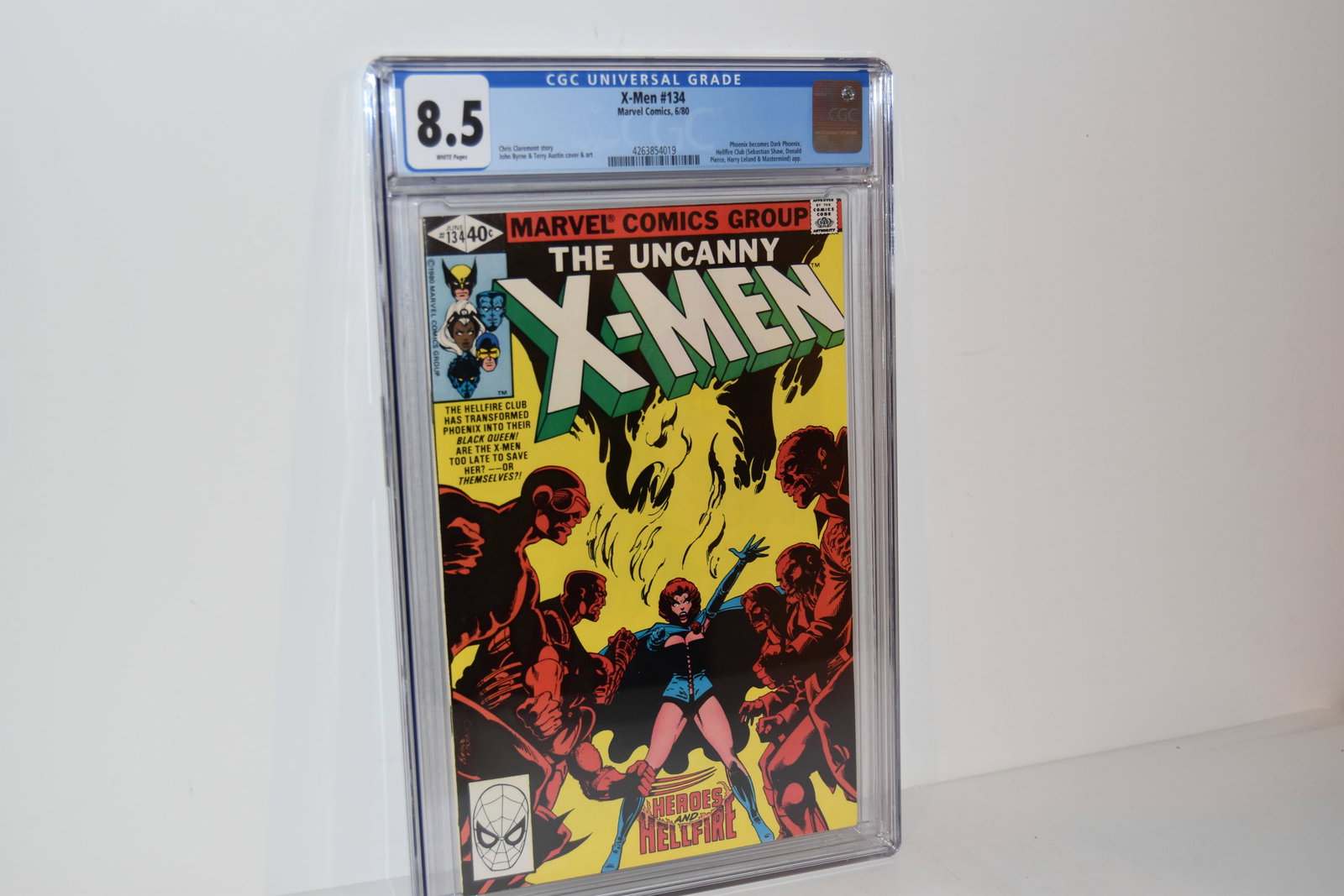 Vintage Comic Book X-Men #134  CGC 8.5 (1 of 2)