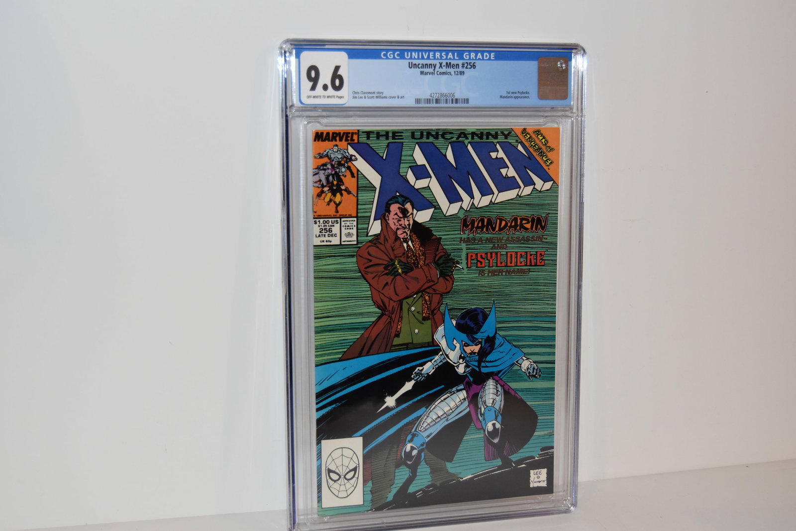 Vintage Comic Book X-Men #256  CGC 9.6 (1 of 2)