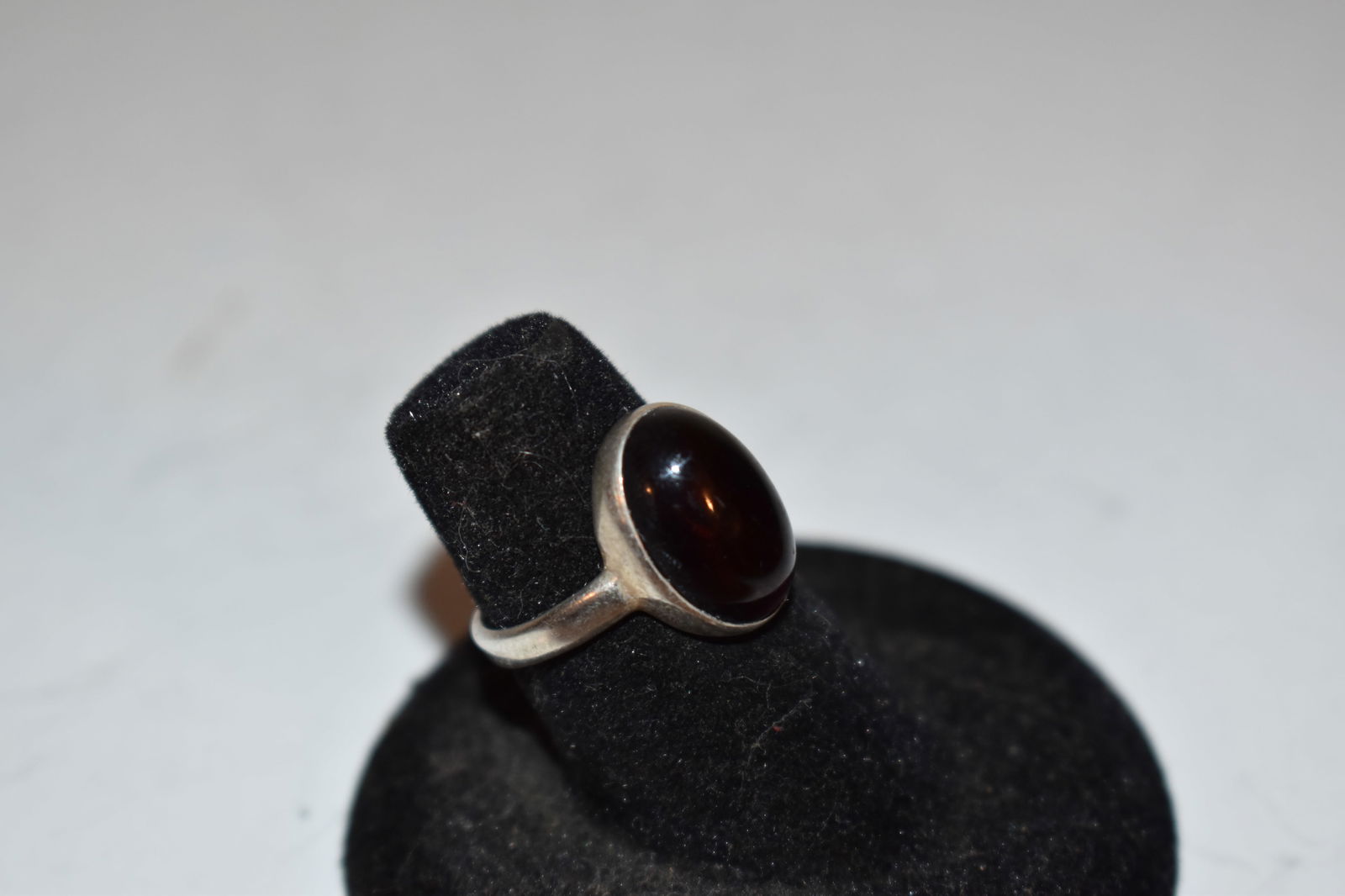 Vintage Sterling Silver Amethyst Ring sz 6 (1 of 5)