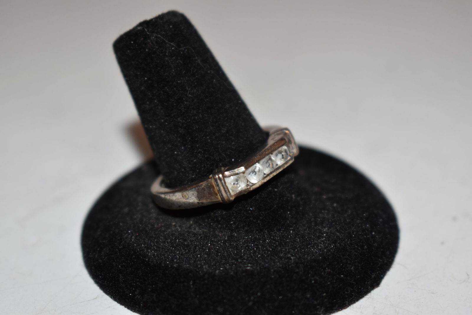 Vintage Sterling Silver Chuck Clemency Ring Size 10 (1 of 4)