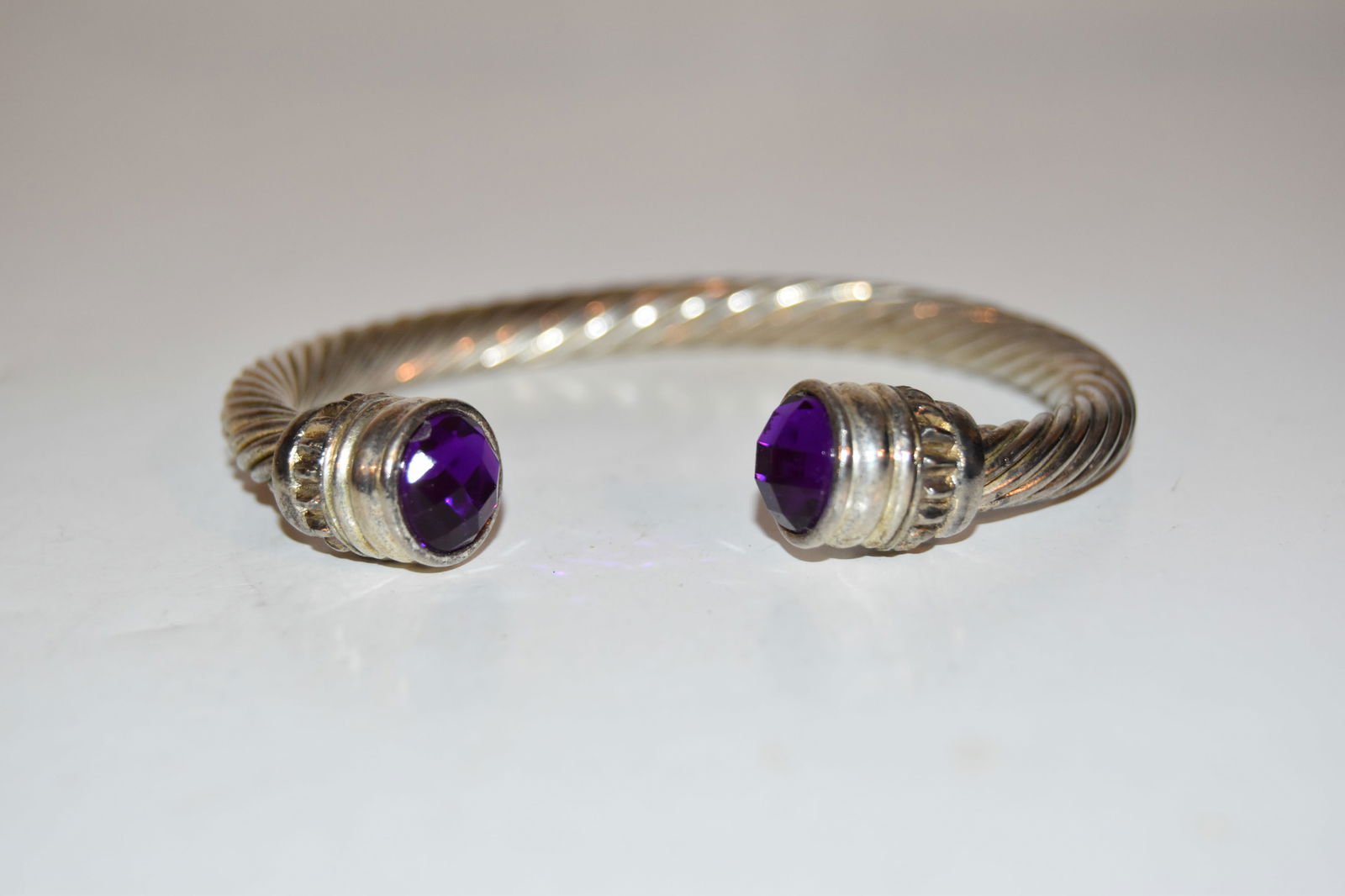 vintage heavy cable twist  David Yurman Style Bracelet (1 of 3)