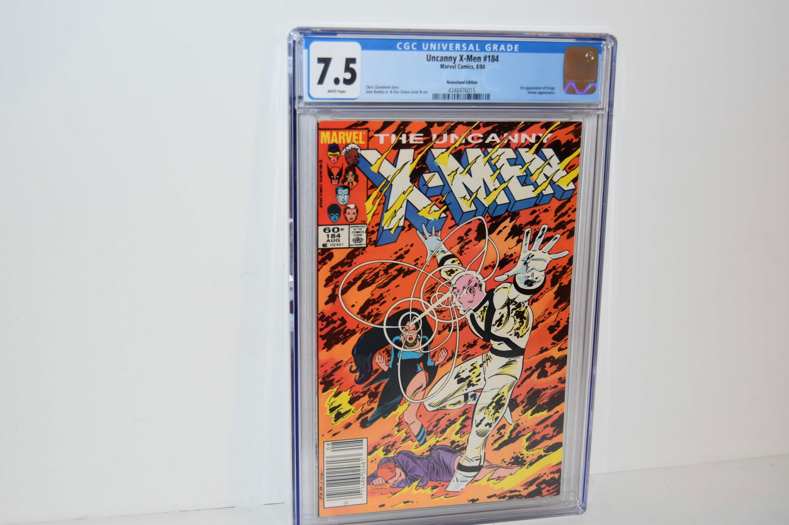 Uncanny X-Men 184 CGC 7.5 White Pages Origin & 1st Appearance of Forge newstand (1 of 2)