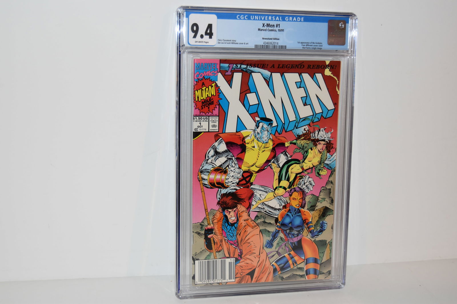 X-Men #1 (1991 MARVEL COMICS Newsstand Variant B) Vintage/Excellent (1 of 2)