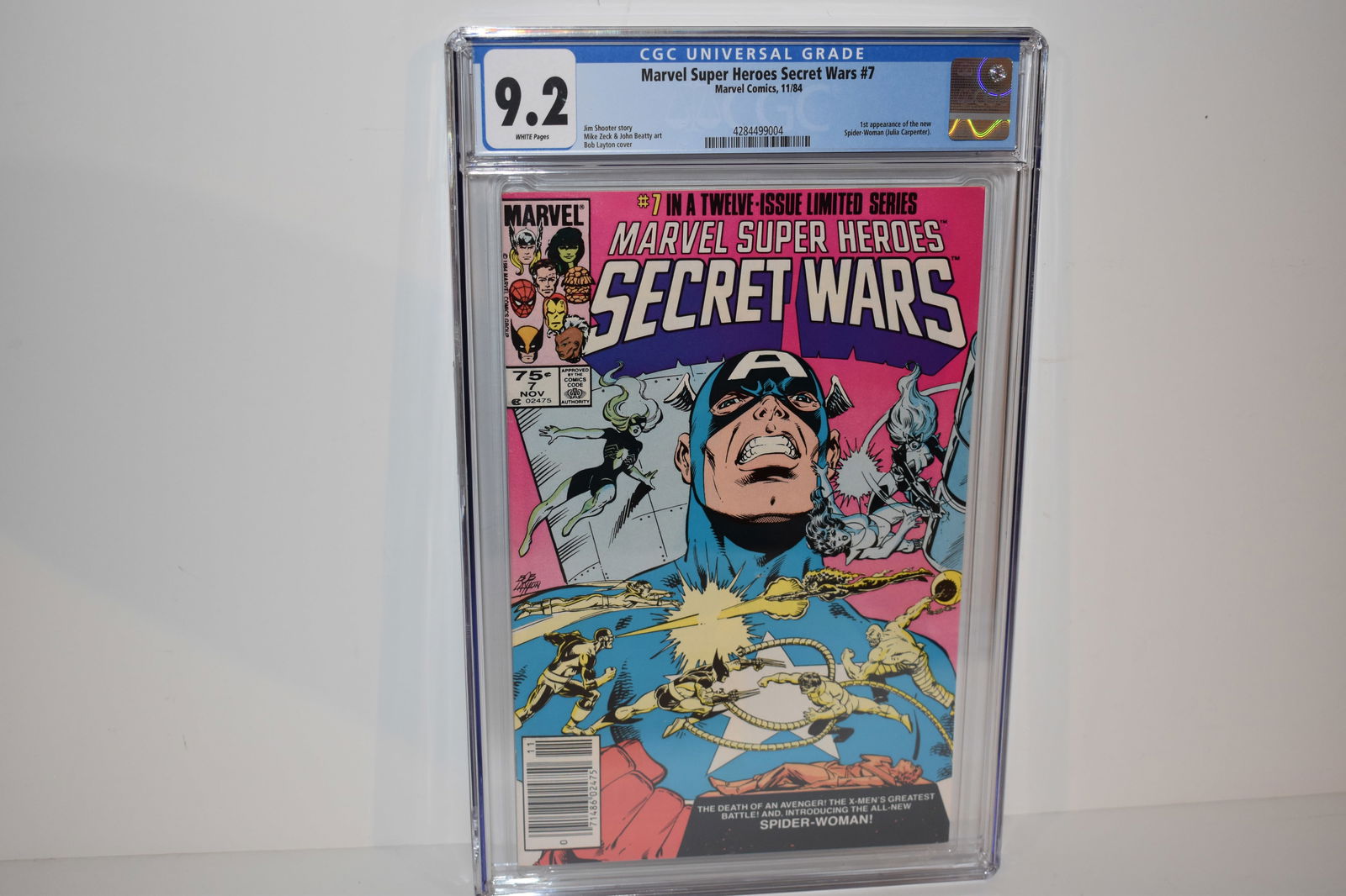 Marvel Super Heroes Secret Wars 7 CGC 9.2 4131946015 1st New Spider-Woman (1 of 3)