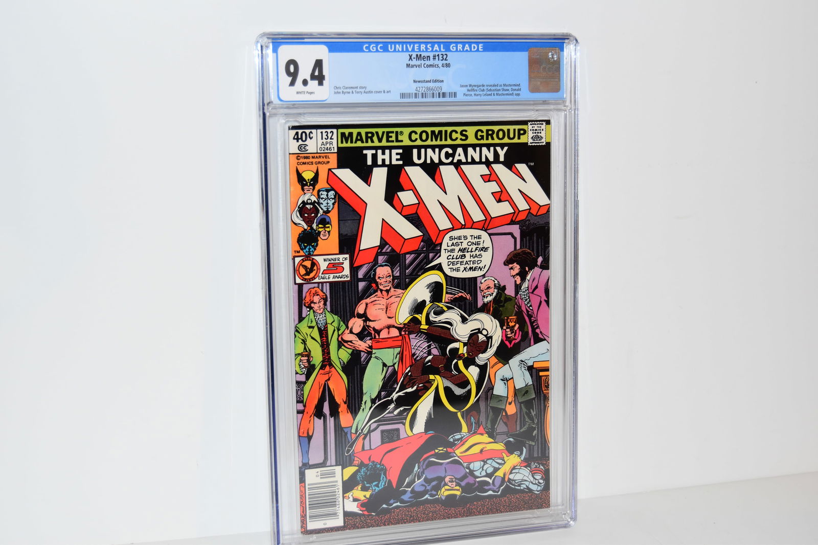Vintage Comic Book Uncanny X-men #132 CGC 9.4 Newsstand (1 of 2)