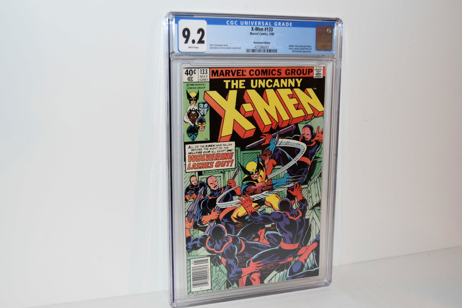 Vintage Comic Book X-Men #133  CGC 9.2 NEWSSTAND (1 of 2)