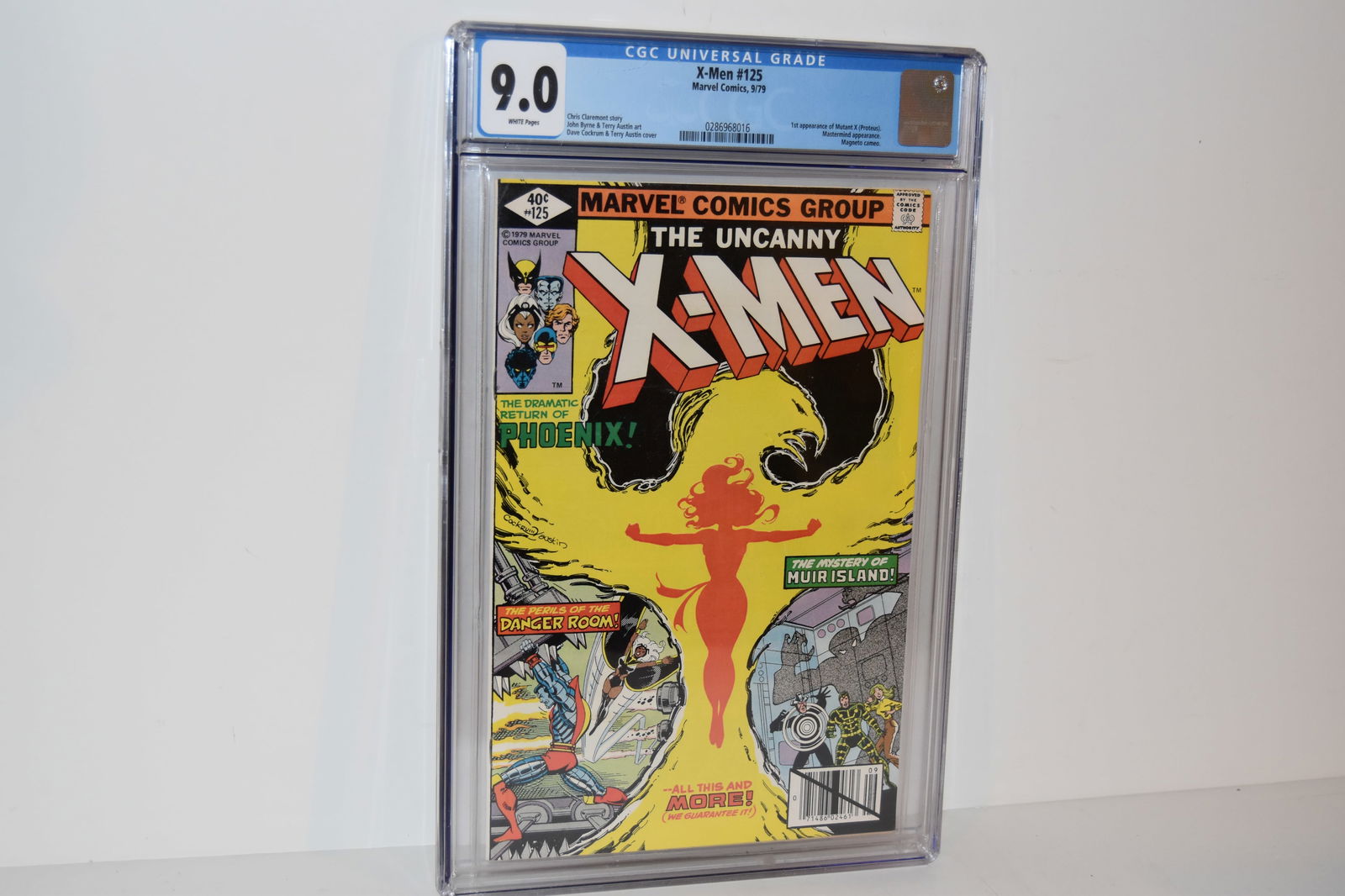 Vintage Comic Book X-Men #125  CGC 9.0 (1 of 2)