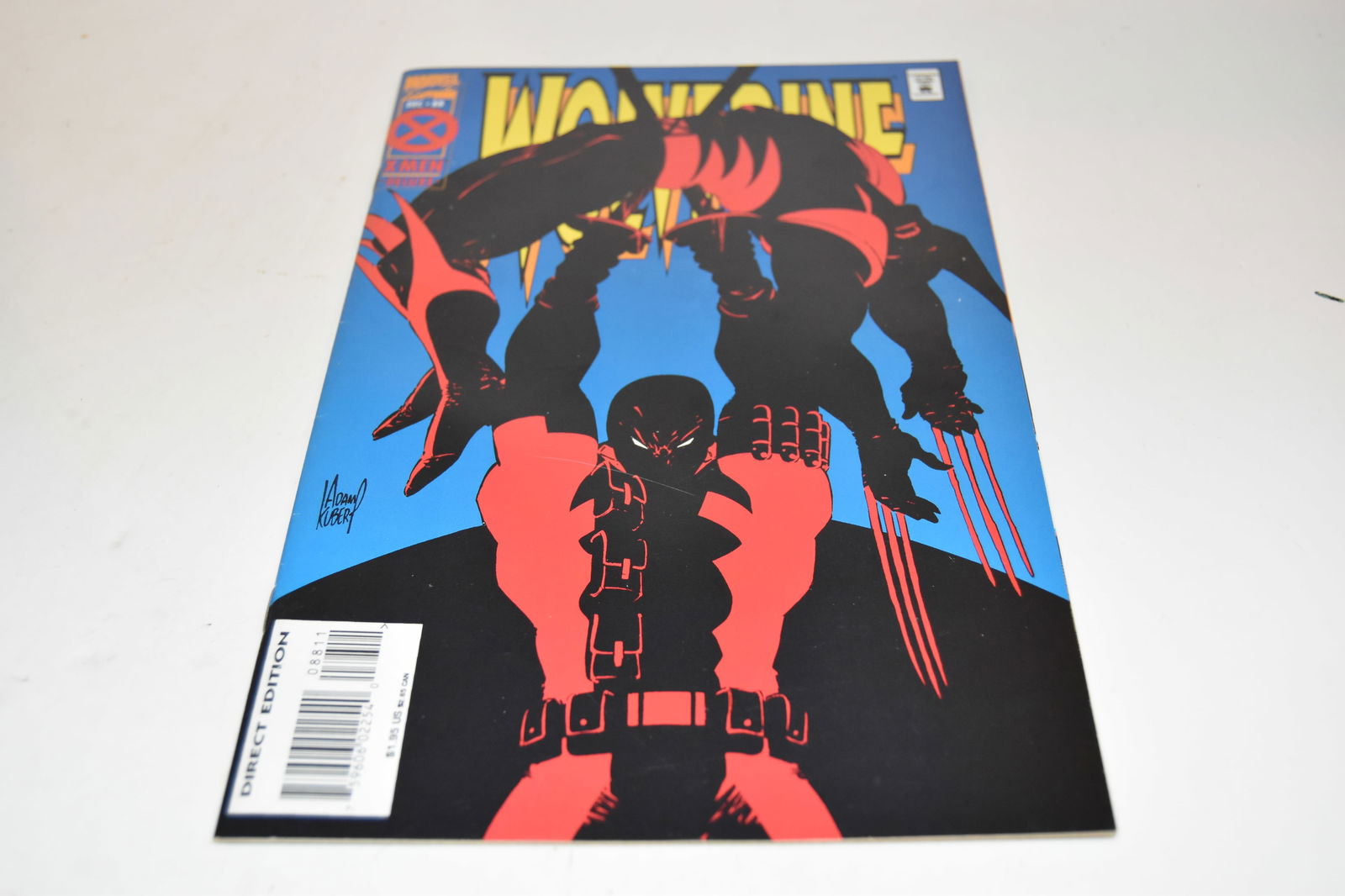Wolverine Vol 1 (1988 Marvel) #88 Deluxe 1st Battle Wolverine & Deadpool high grade (1 of 5)