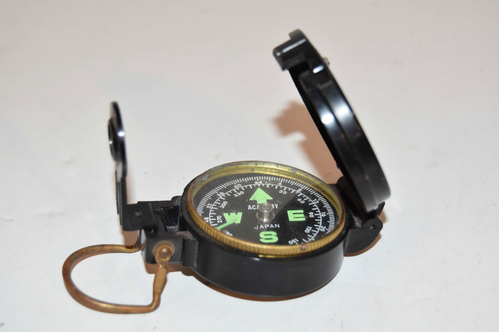 Vintage Lensatic Engineer or Surveyor's Academy COMPASS Tool, Made Japan, Works Great (1 of 4)
