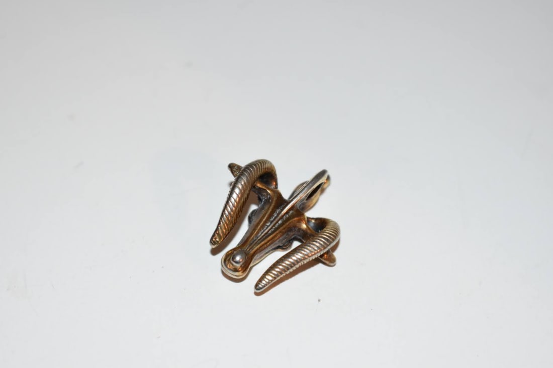 Vintage Rams Head Pendant MMA (1 of 4)