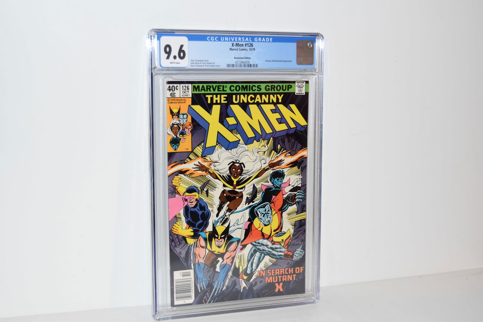 Vintage Comic Book X-Men #126  CGC 9.6 NEWSSTAND (1 of 2)