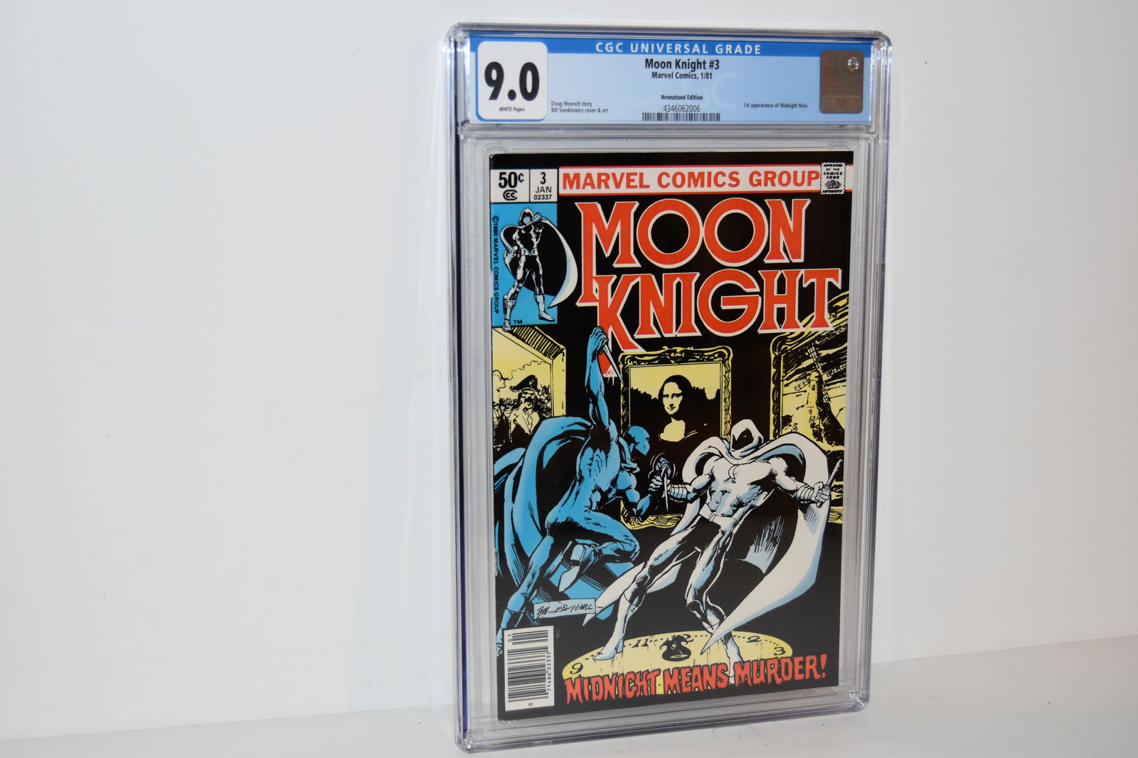 Moon Knight #3 1981 CGC 9.0 1st Midnight Man (1 of 2)