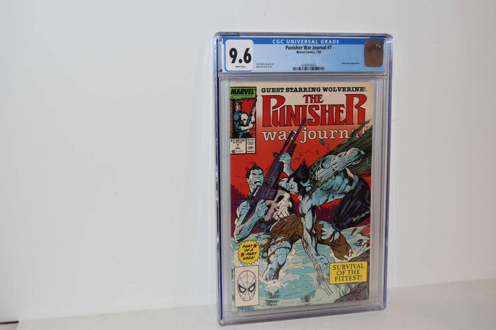 Punisher War Journal #7 CGC 9.6 Punisher vs Wolverine (1 of 2)
