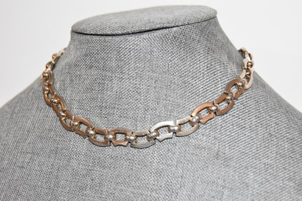 Vintage Sperry linked Necklace