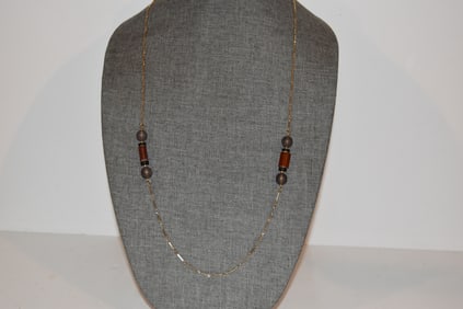 Vintage Beaded sarah cov Necklace