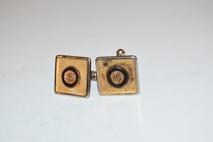 vintage national rifle association of America cufflinks
