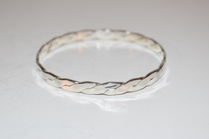 Vintage Sterling Silver mexico Bracelet 8"