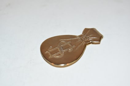 Vintage GOLD TONE Money Clip