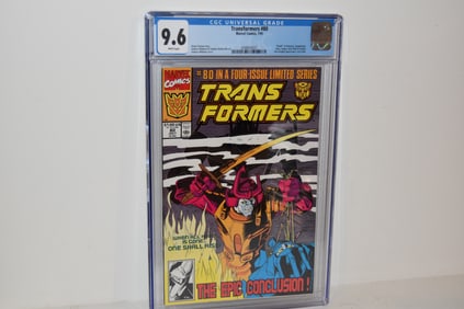Transformers #80 (1991) CGC 9.6 Neo-Knights Appearance Simon Furman Story Marvel