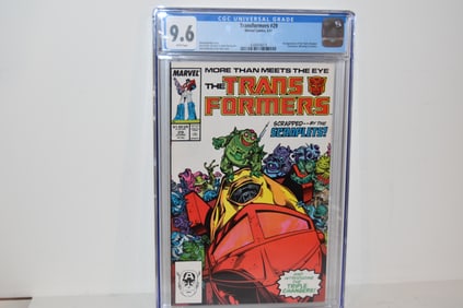 The Transformers #29 CGC 9.6 1st Scraplets & Triple Changers