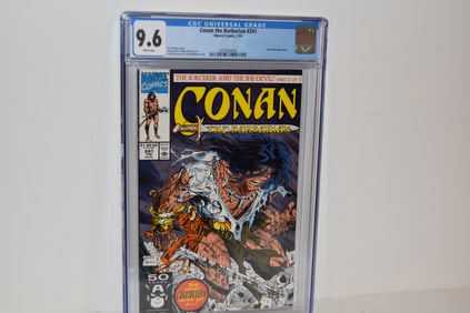 Conan the Barbarian #241 CGC 9.6 White Pages, Red Sonja App., McFarlane Cover