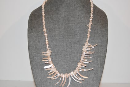 Vintage mother of pearl Necklace