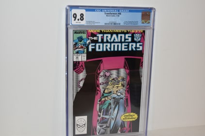 Vintage Comic Book Transformers # 46 CGC 9.8
