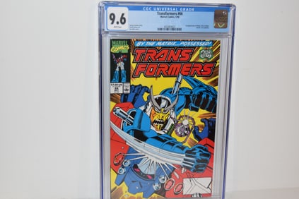 Vintage Comic Book The Transformers #66 CGC 9.6