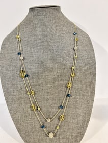 Vintage beaded glass Necklace