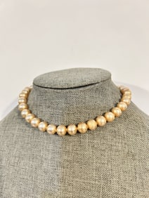 Vintage beaded pearl Necklace