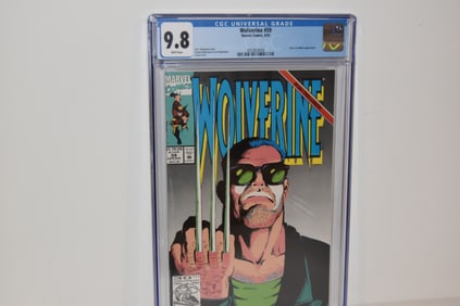 Wolverine #59 1992 CGC 9.8 WHITE pages Marvel Jubilee